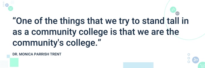 Dr. Monica Trent_Fireside Quote_The Communitys College
