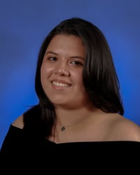 Scholarship winner Andrea Fonseca