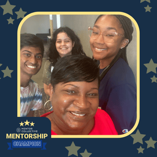 Dr. Troy with First-Gen Students