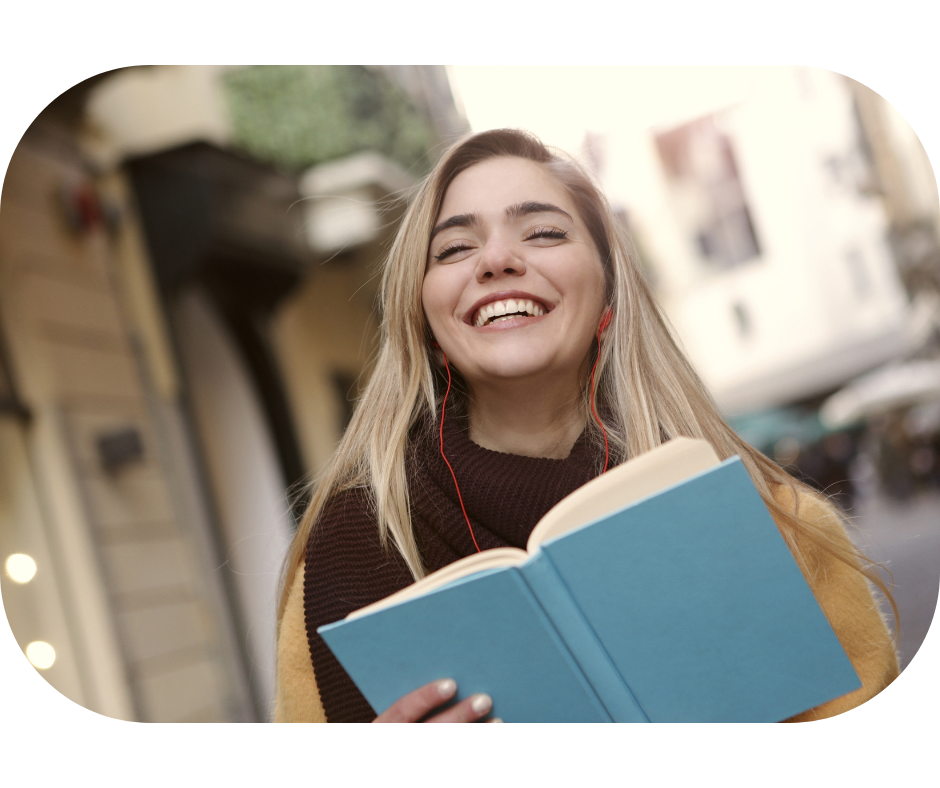 Laughing Student