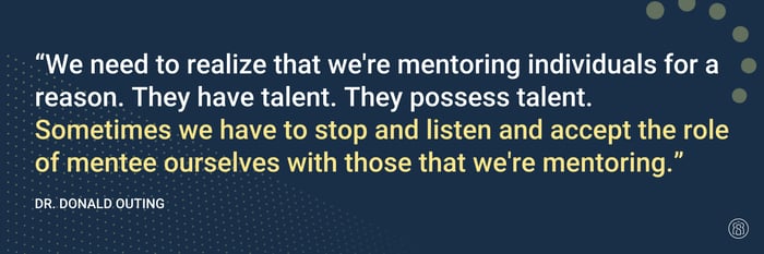 Donald Outing Mentee-Mentor