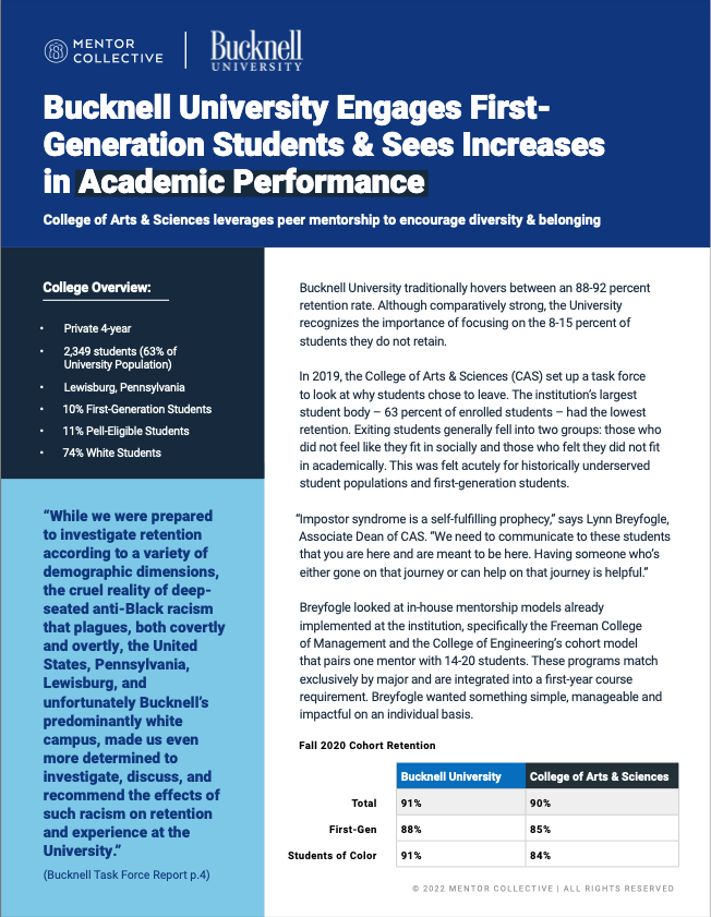 Bucknell University Case Study Cover